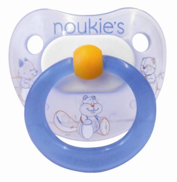 Noukies Sucette Silicone William et Henry  0-6 Mois